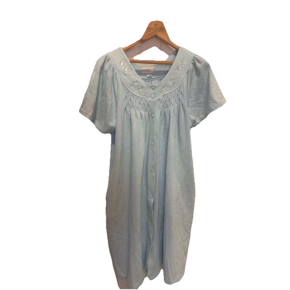 Miss Elaine Women’s Short Sleeve Nightgown Size 1X